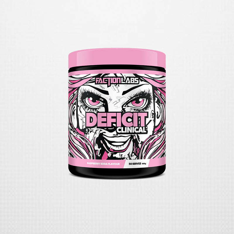 FACTION LABS Deficit Clinical Raspberry Soda 25 serves