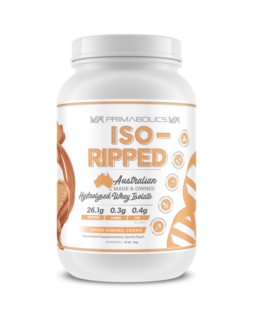 Primabolics ISO-RIPPED Spiced Caramel Cookie 25 serves