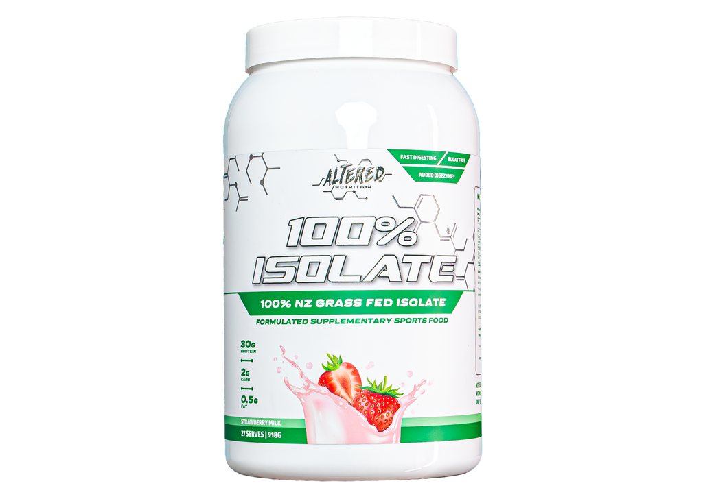 Altered Nutrition 100% Isolate 27 serves Strawberry Milkshake
